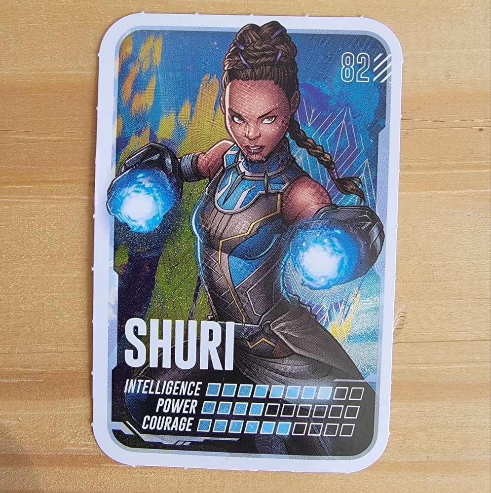Shuri #82 Foil/Shiny Trading Card (2024) – Loblaw Exclusive – Excellent
